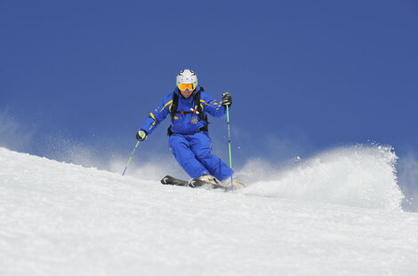 Technikverbesserung beim Skikurs