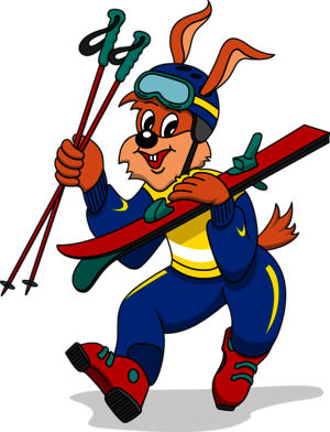 Hoppl - das Maskottchen der Skischule Arlberg