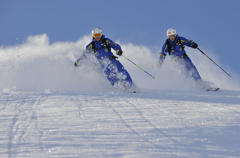 Perfekte Technik im Off-Piste-Bereich 