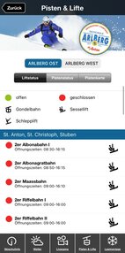 APP Skischule Arlberg