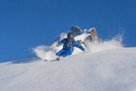 Freeriden am Arlberg mit den Guides der Skischule Arlberg