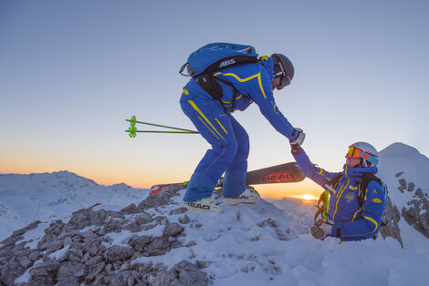 die schönsten Plätze des Arlbergs - mit den Guides der Skischule Arlberg